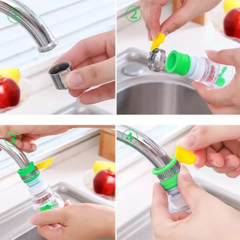 360 Degree Adjustable Water Tap Extension