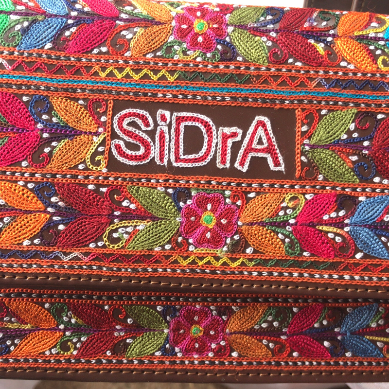 Name Engraved Embroidered Ladies Bag Customised