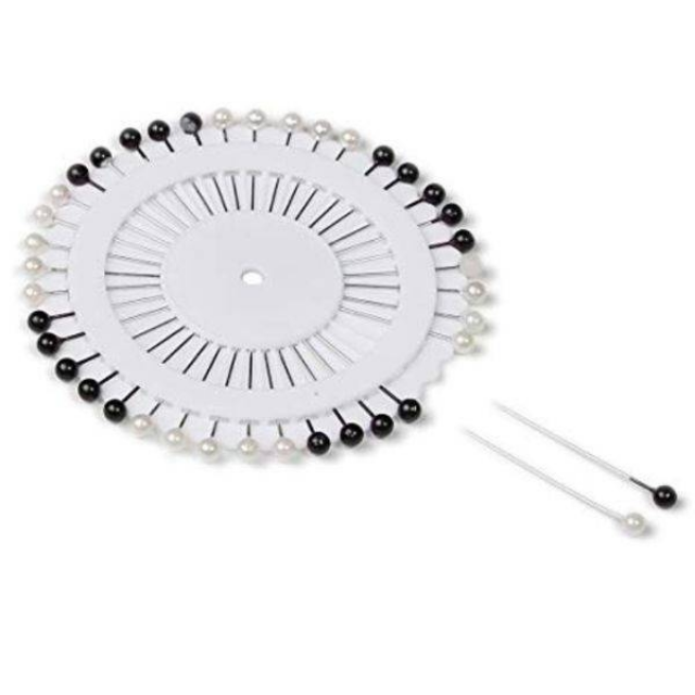 Basic Pins - Black And White