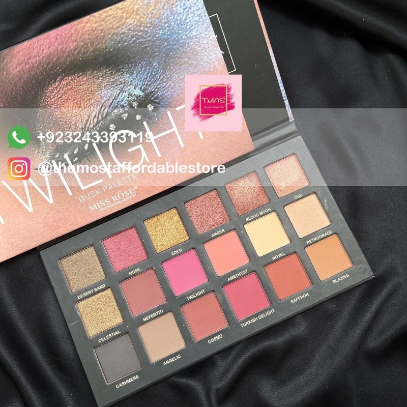 Miss Rose Twilight and Dusk Eyeshadow Palette