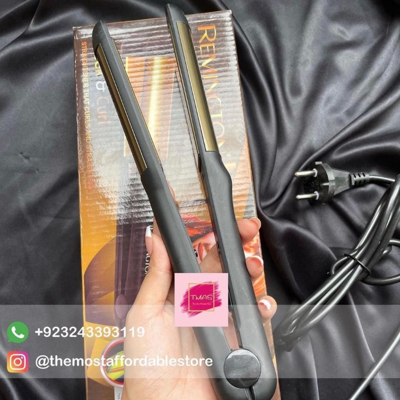 Remington Sleek And Curl 
Straightener plus curler
Now On Sale
W