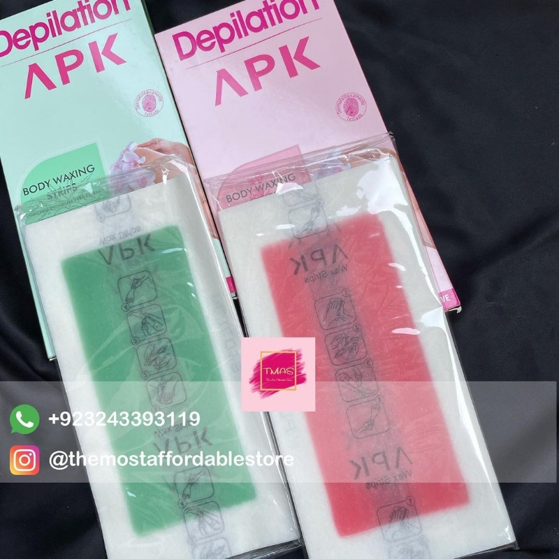 APK Depilation Body Waxing Strips (20 strips in one Pack) 