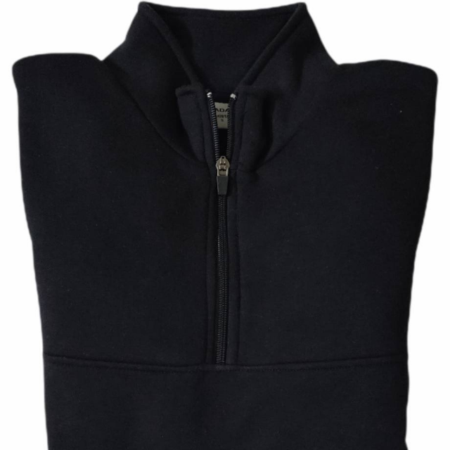 Black Half Zipper