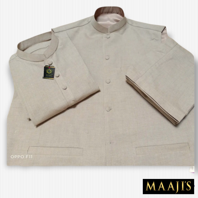Men's shalwar kameez with waistcoat
