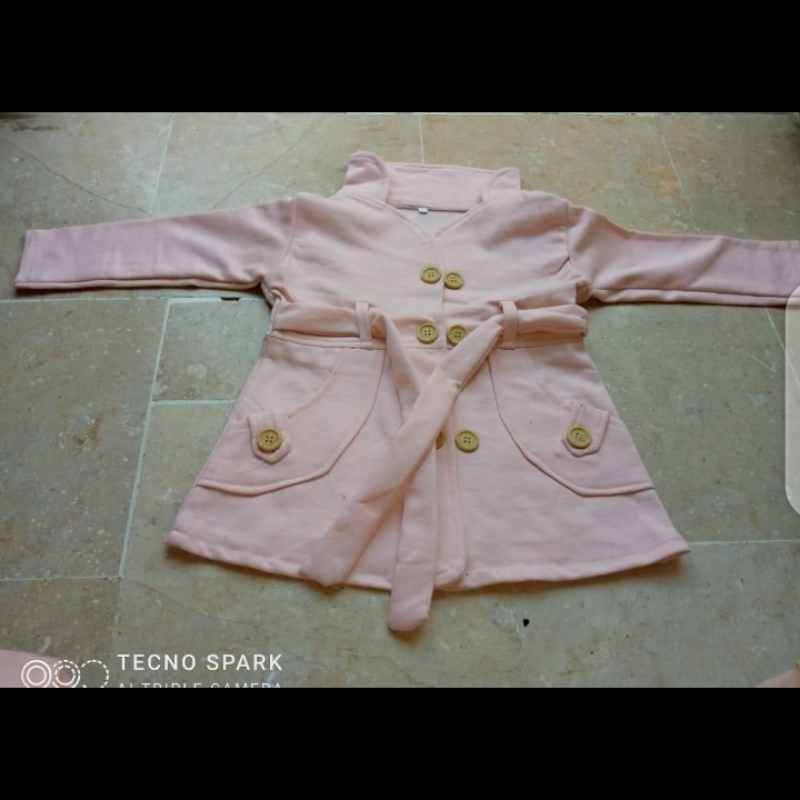 Kids Fleece Coats (size 18-24) Fabric and color 100% guarantee