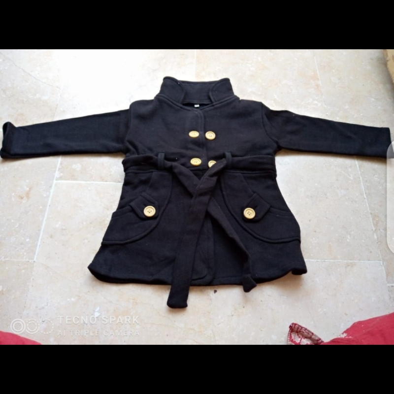 Kids Fleece Coats (size 18-24) Fabric and color 100% guarantee