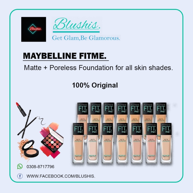 Maybelline fit me foundation