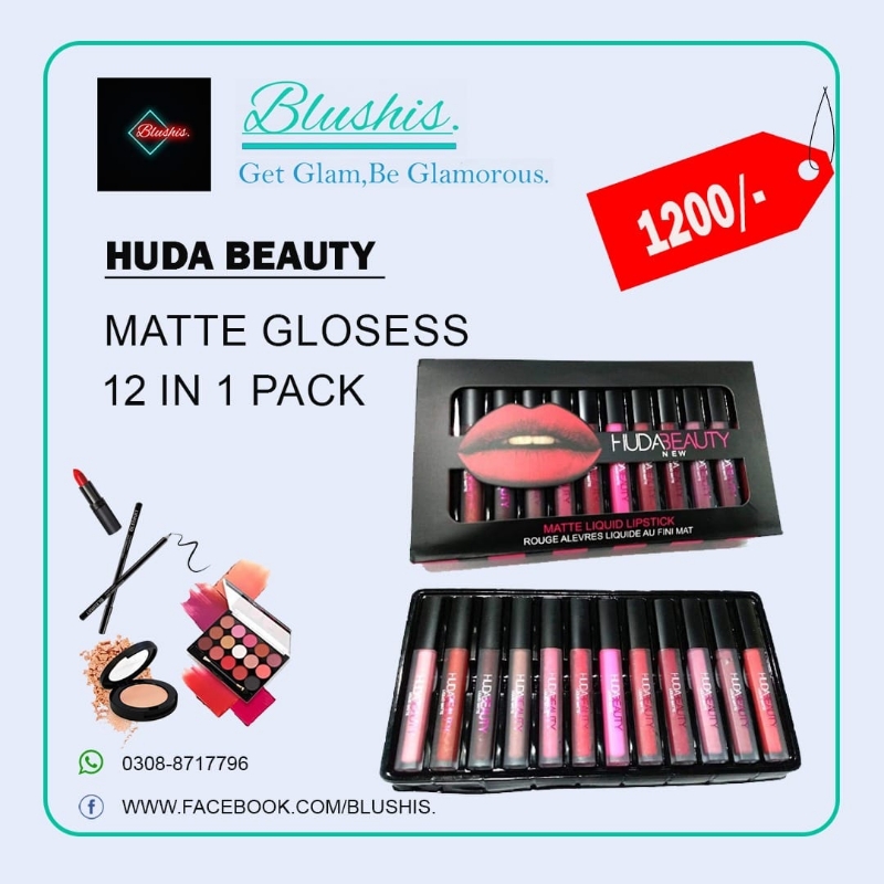 Huda Lipgloss Matte