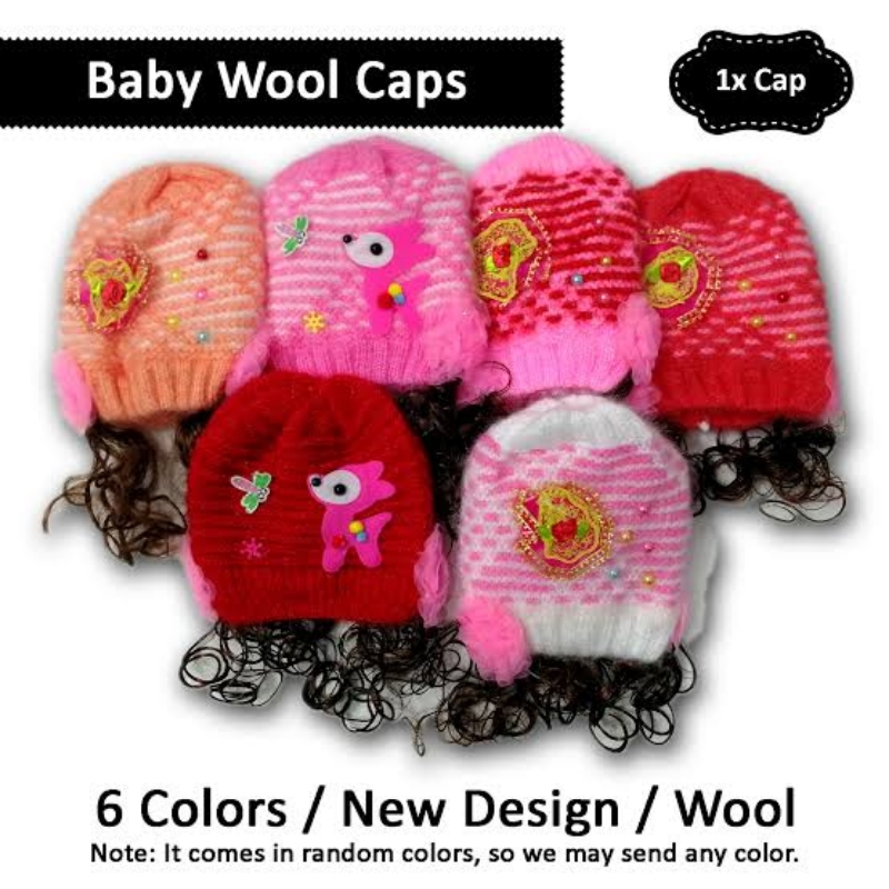 Girls wool Cap