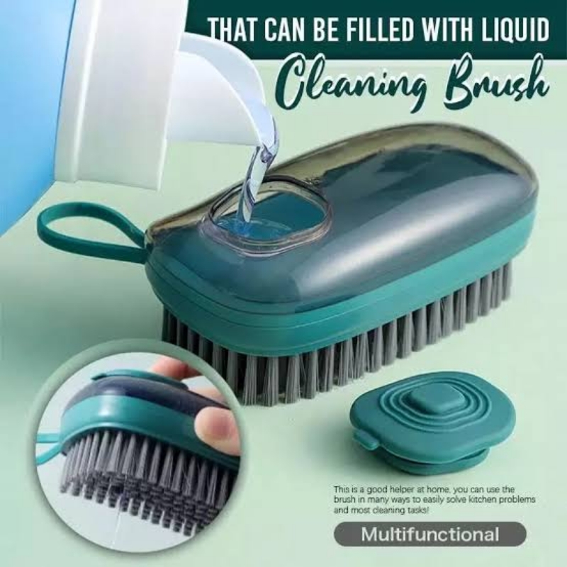 Hydraulic cleaning bursh