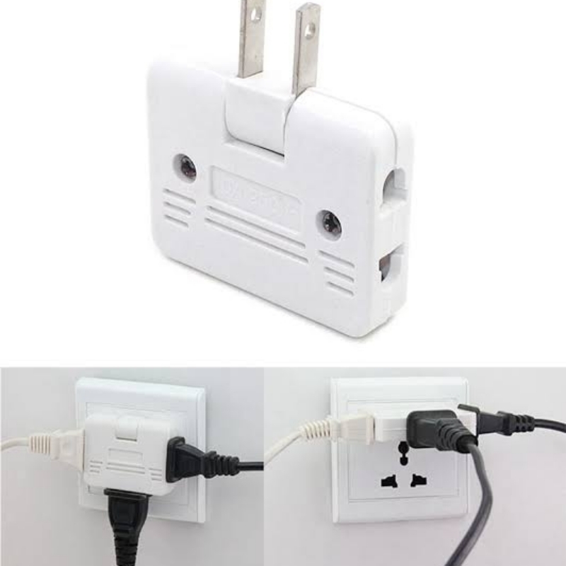 Three Plug Socket converter Rotating home adapter converter