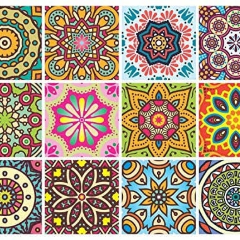 Tile Stickers Pack of 12 pieces