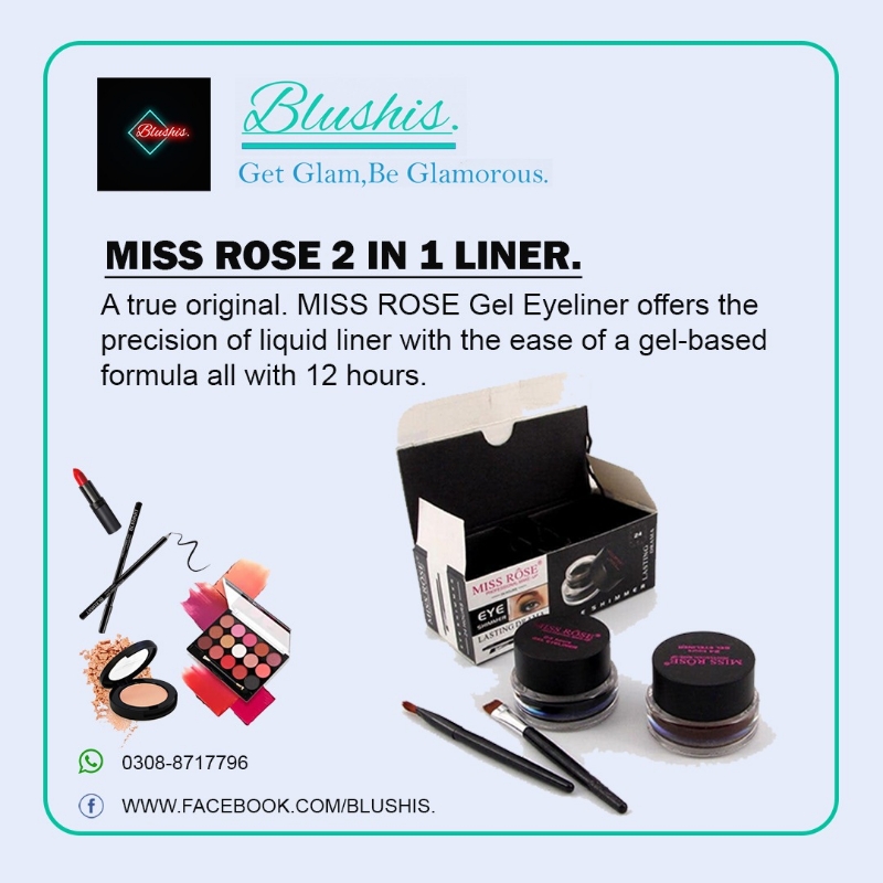 Miss rose 2 in 1 liner