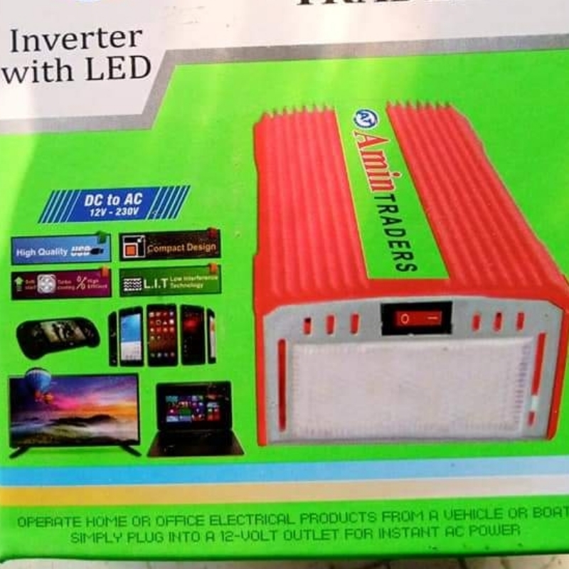 12 Volt DC To AC 220V Converter 180Watt Mini Inverter Mini UPS For Mobile W