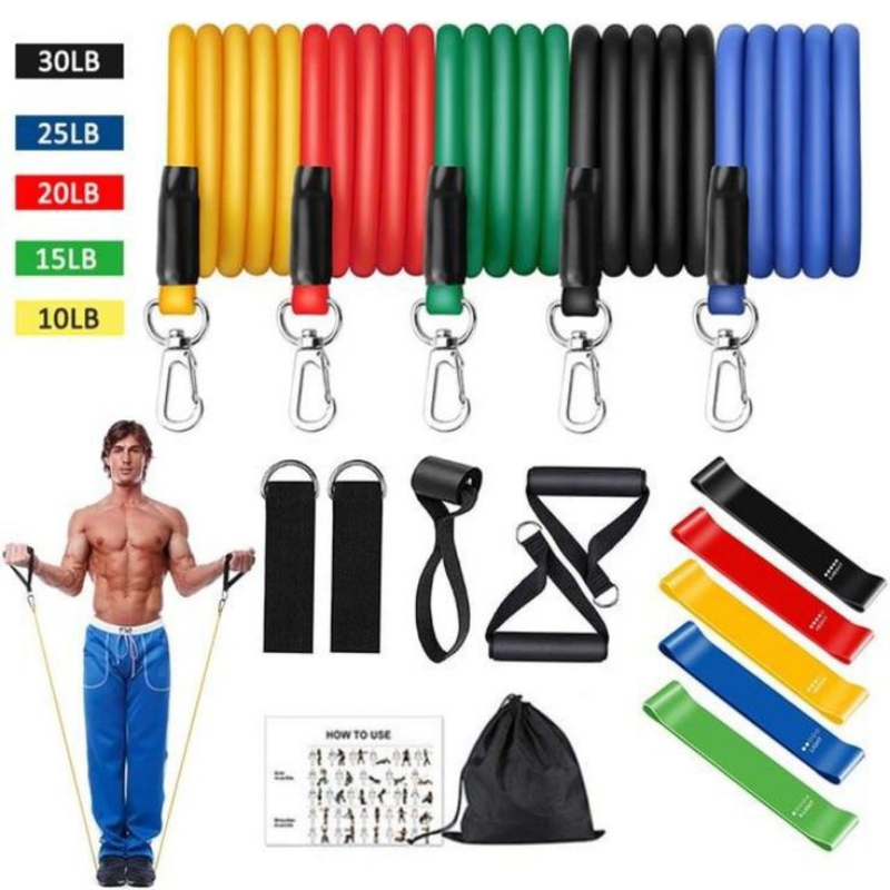Power Resistance Band Home Gym