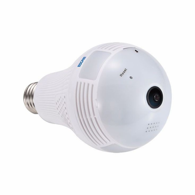 Bulb Camera 360-Degree CCTV