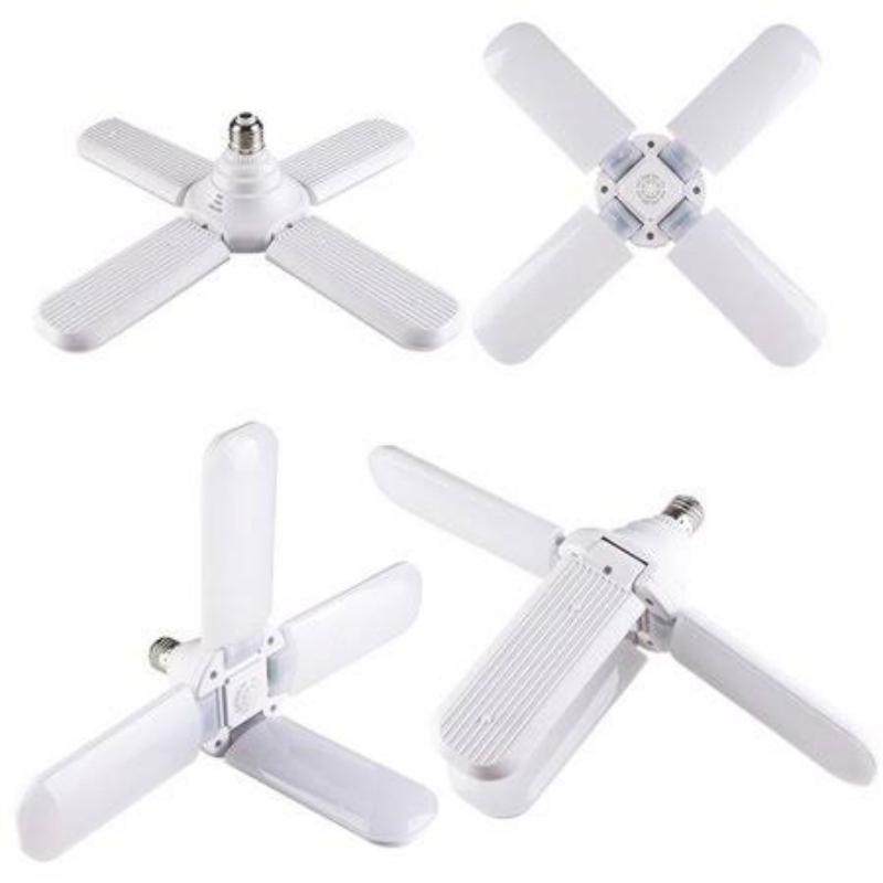 LED Fan Garage Light 3FT Foldable