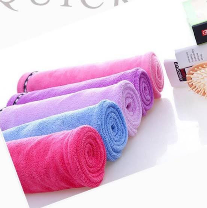 Women Quick Hair Drying Microfiber Bath Towel