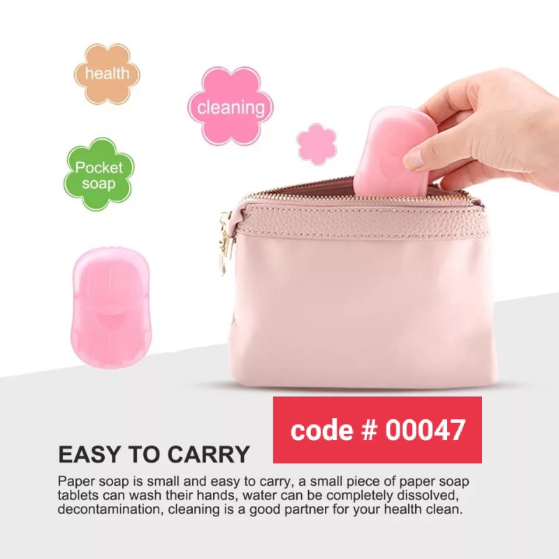 Disposable Paper Soap 20 Pcs