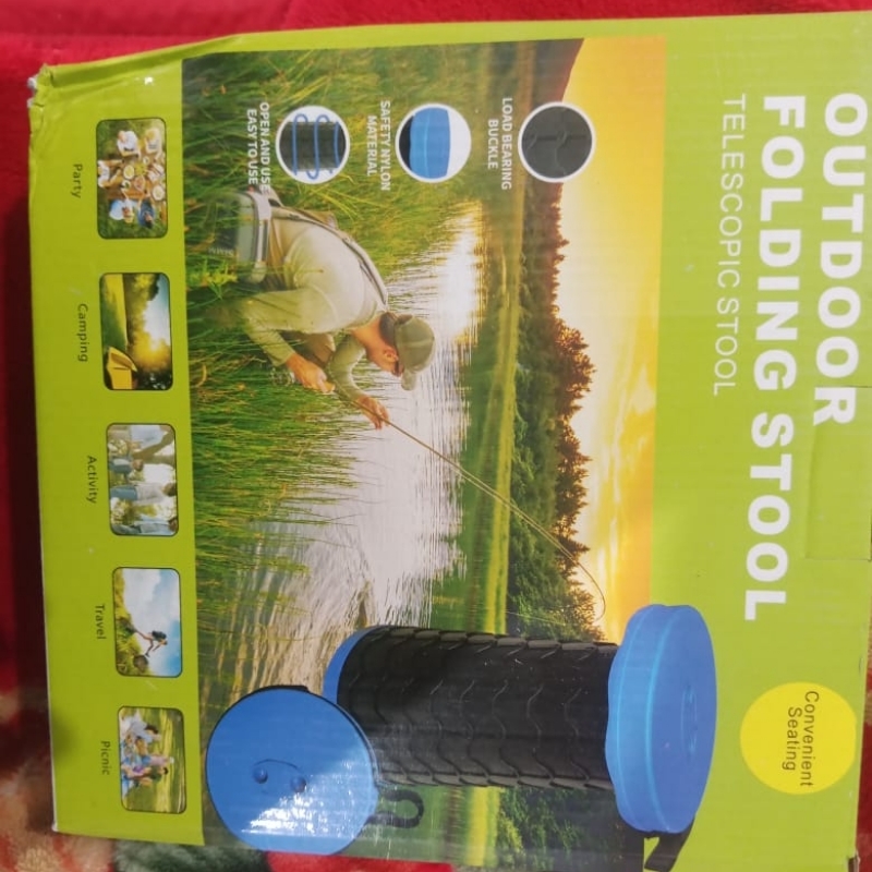 Portable Outdoor Telescopic Collapsible Stool