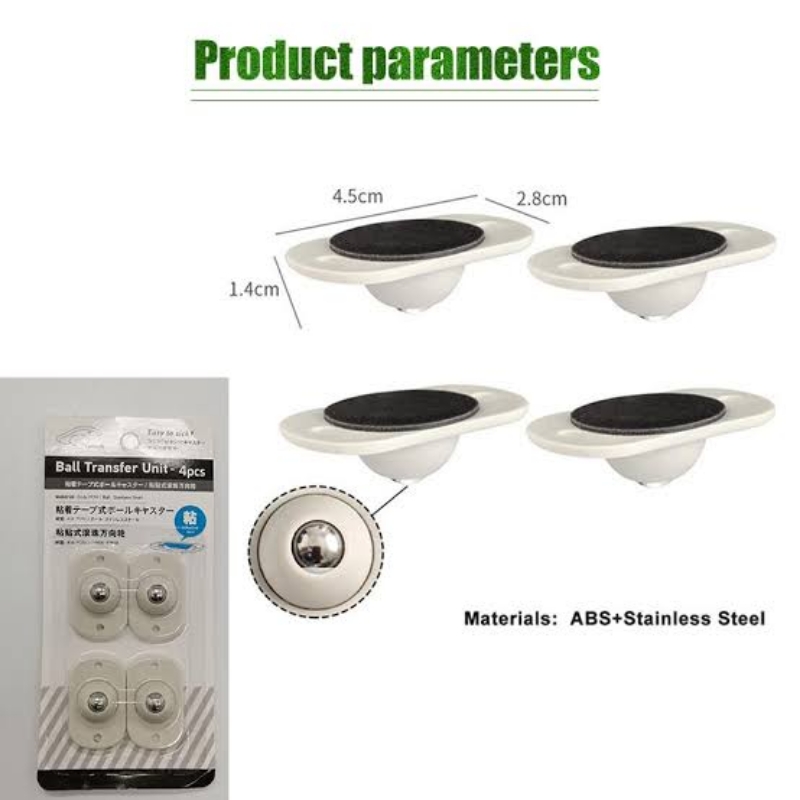 Ball Transfer Unit (4 in 1 Pack)Effectively Save You Time & Effort And Easy