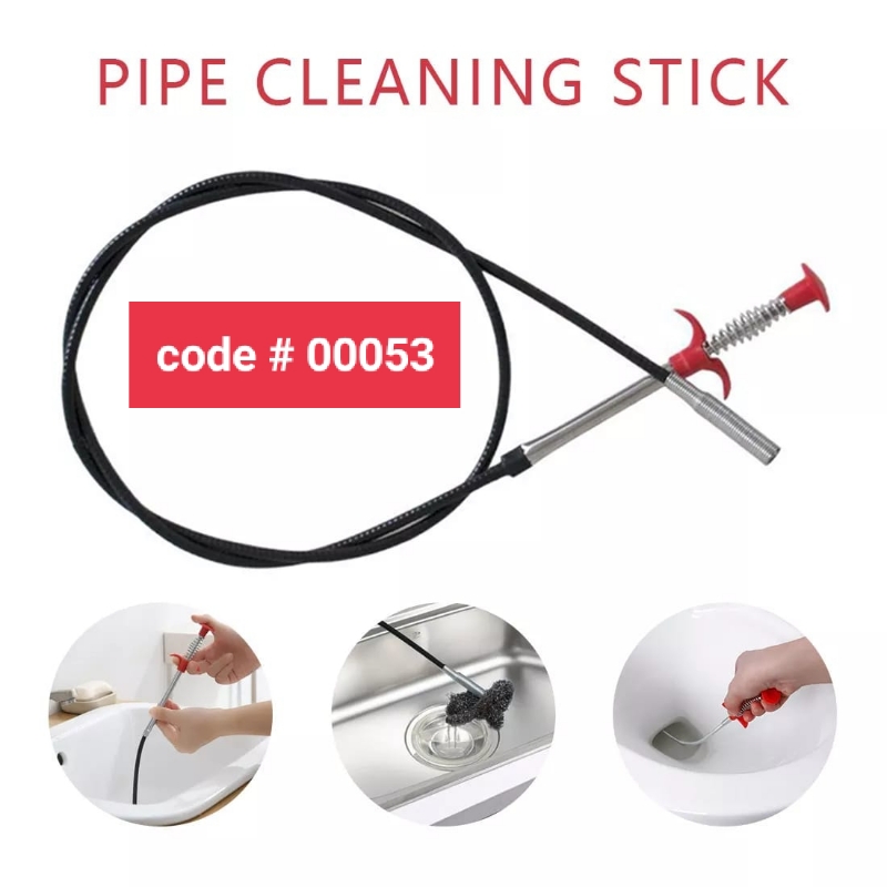 Spring Pipe Dredge Tool Drain Snake