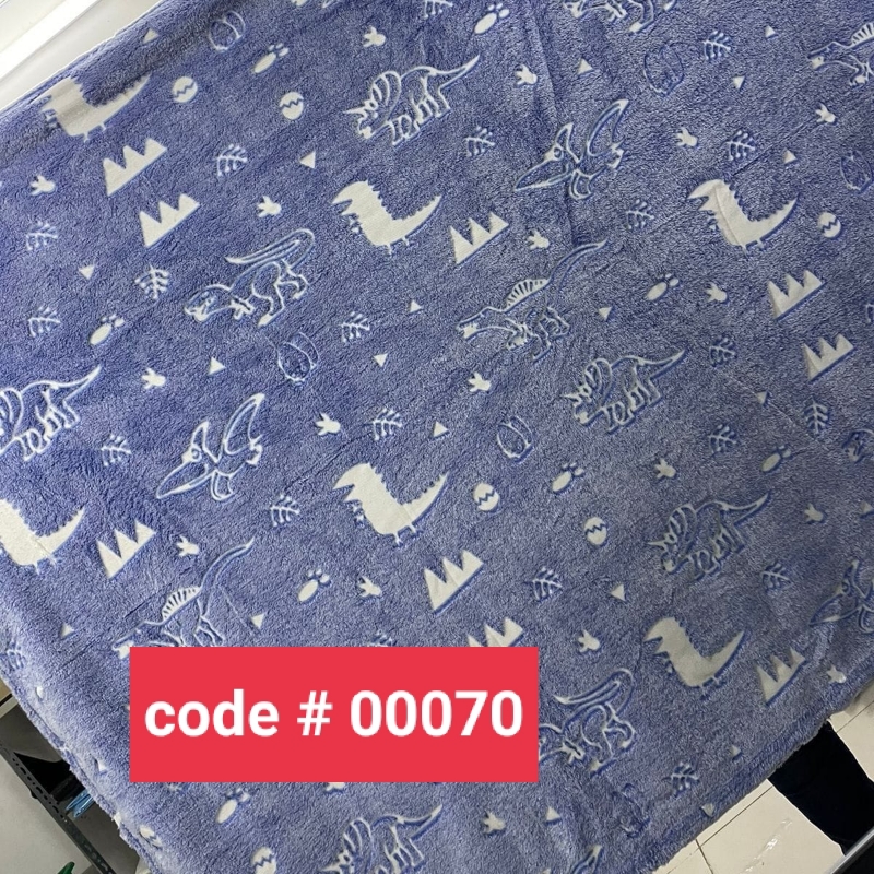 Glow Blanket 100x150 cm Pink & Blue