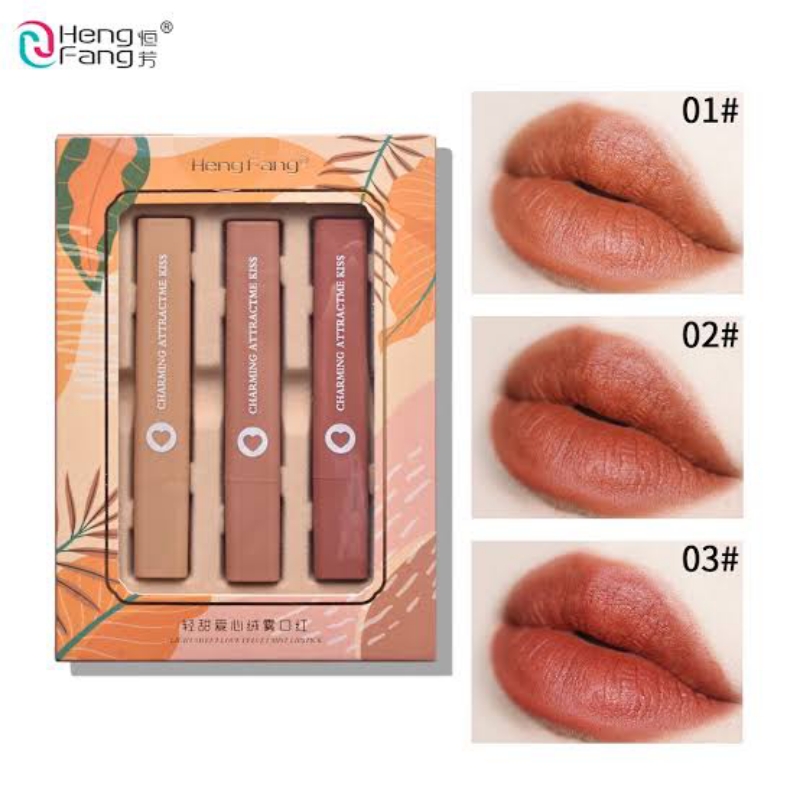 Pack Of 3 Lipsticks Heng Fang