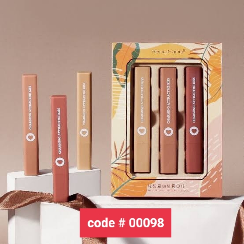 Pack Of 3 Lipsticks Heng Fang