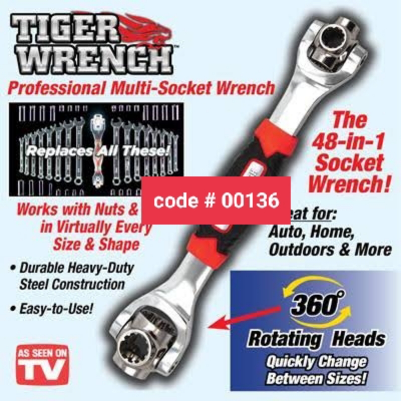 Tiger Wrench 360 Rotating