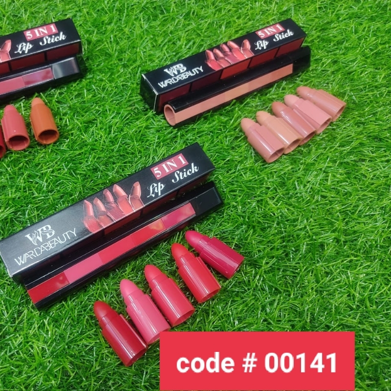 Warda Beauty Lipstick 3 Pcs (15 Shades)