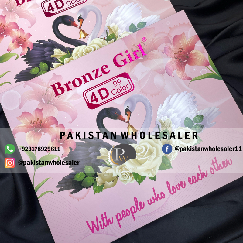 Bronze Girl 4D 99 Colour Palette
