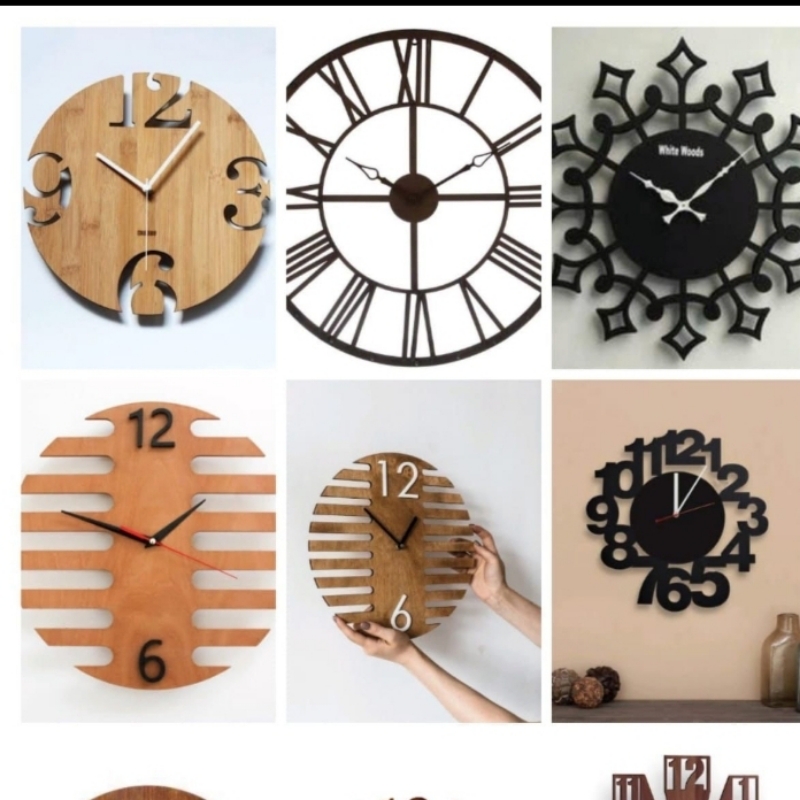 Wooden Wall Clock Stylish
