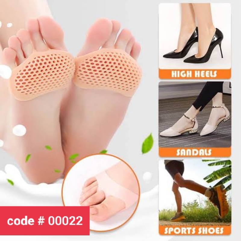 Silicone Insole Half ForeFoot Pads/ Per Pair