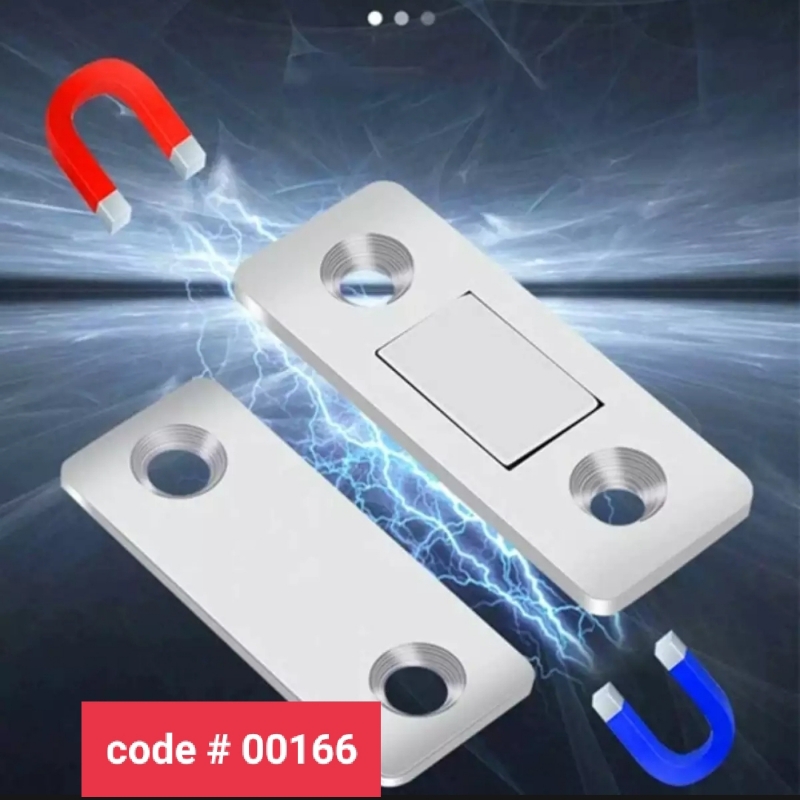 Punch Free Ultra Thin Invisible Door Firm Magnetic Door Catcher Pack Of 2