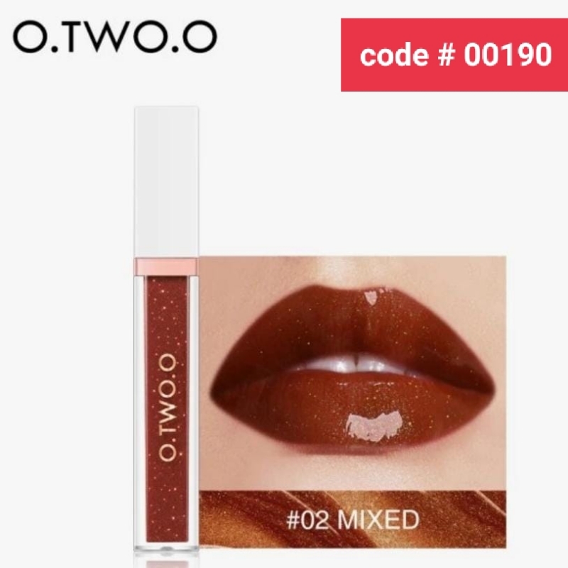 O.TWO.O Mirrir Lip Gloss (Only 2 Shades Available) 100% Original