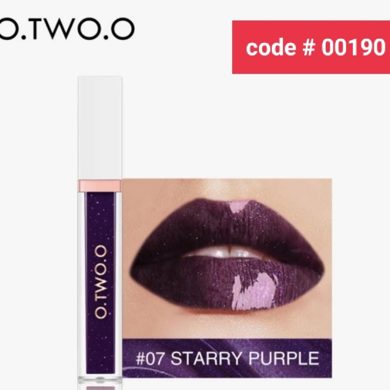 O.TWO.O Mirrir Lip Gloss (Only 2 Shades Available) 100% Original