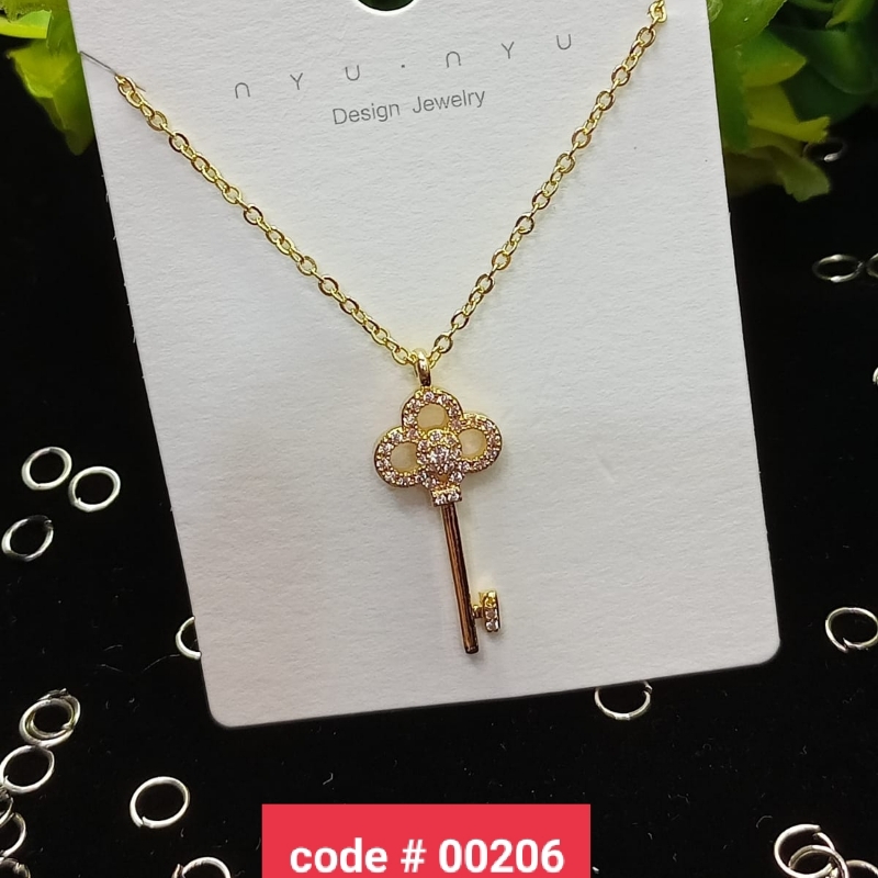 Zarcon Stone Locket Stainless Steel Gold Plated