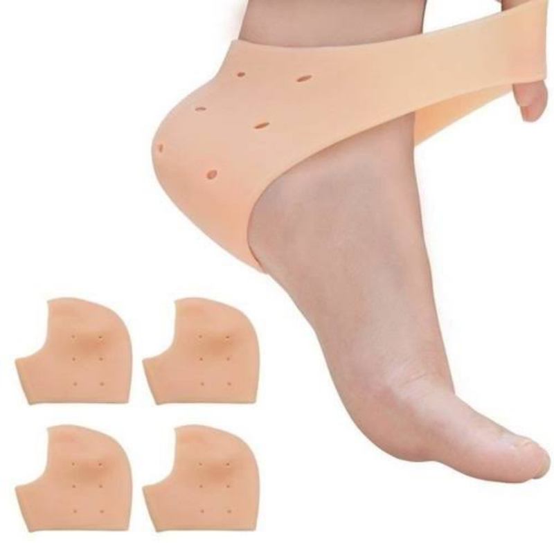 Cracked heels silicone socks