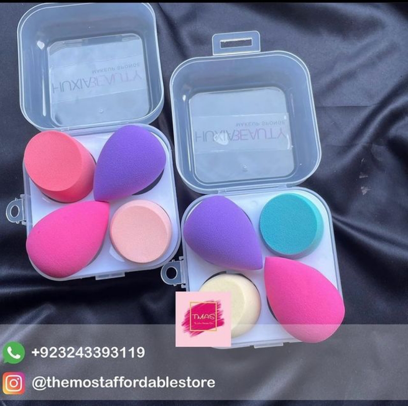 Pack of 4 Beauty Blenders🙌🏼🌸