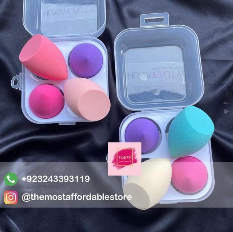 Pack of 4 Beauty Blenders🙌🏼🌸