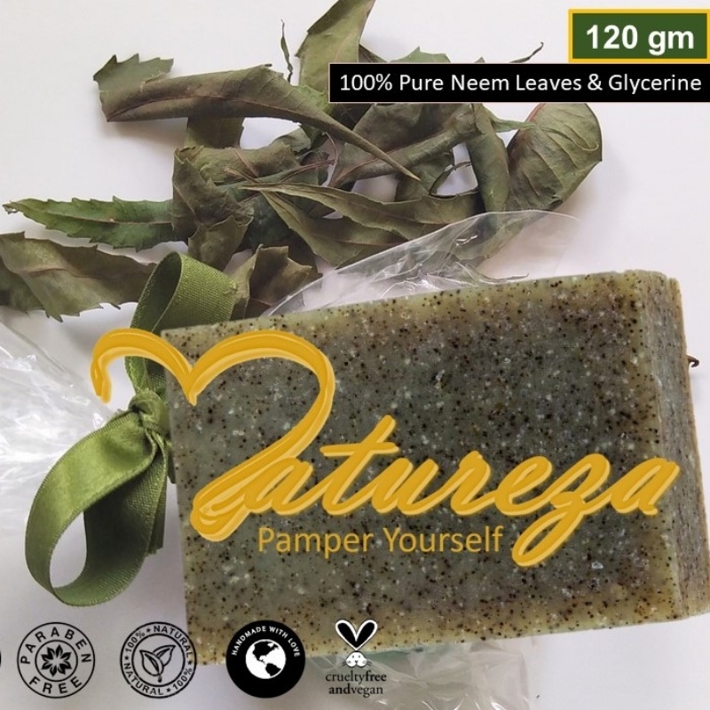 Neem soap 100% Natural handmade Organic herbal 120g