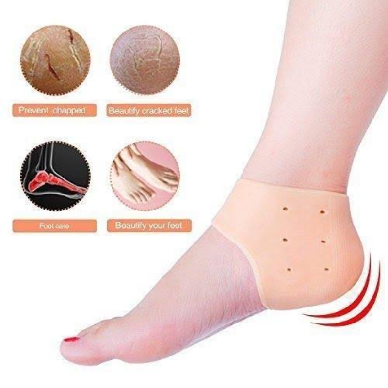 Anti Crack Foot Protector Silicone Socks