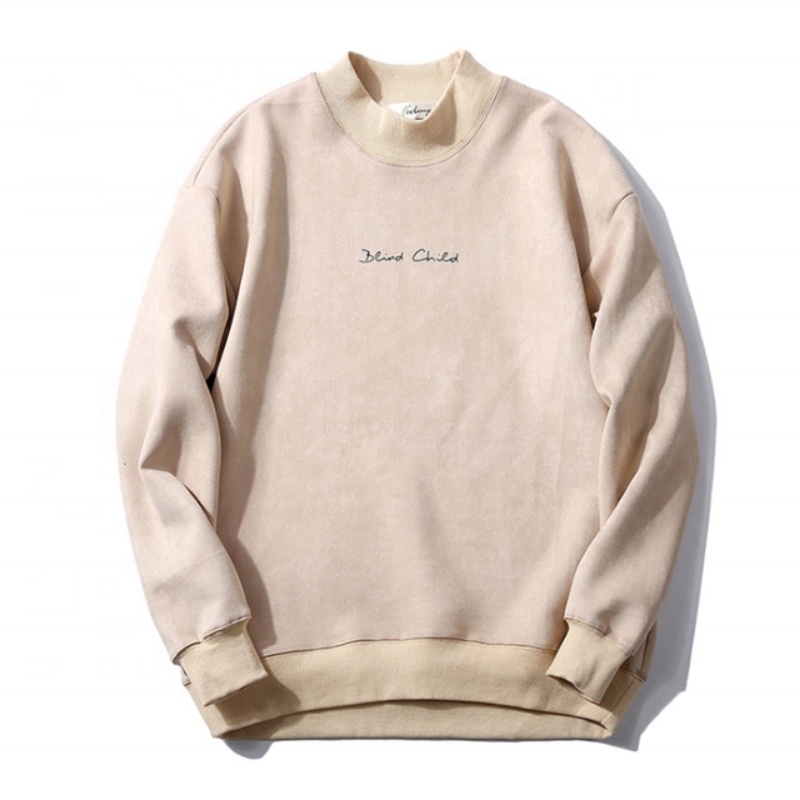Velvety sweatshirt
