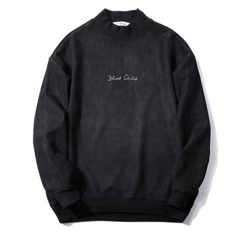 Velvety sweatshirt