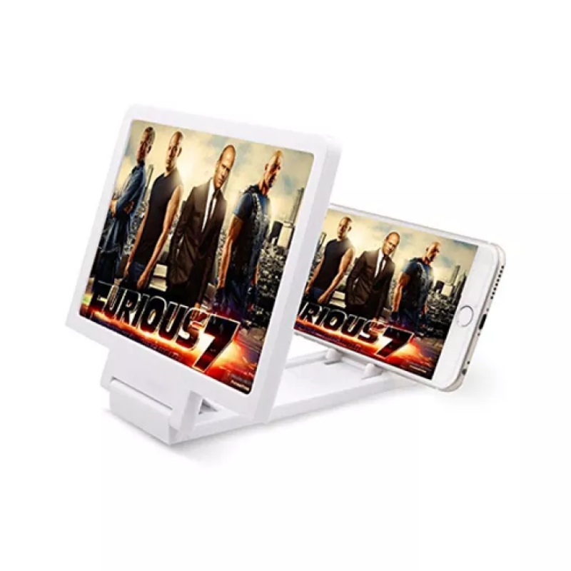 F1 Mobile Phone 3D Screen Magnifier Enlarged Video Screen Amplifier with Ey