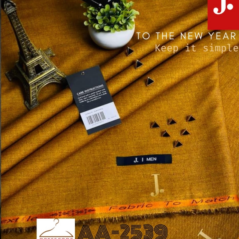 J. Men's unstitched Fabric
