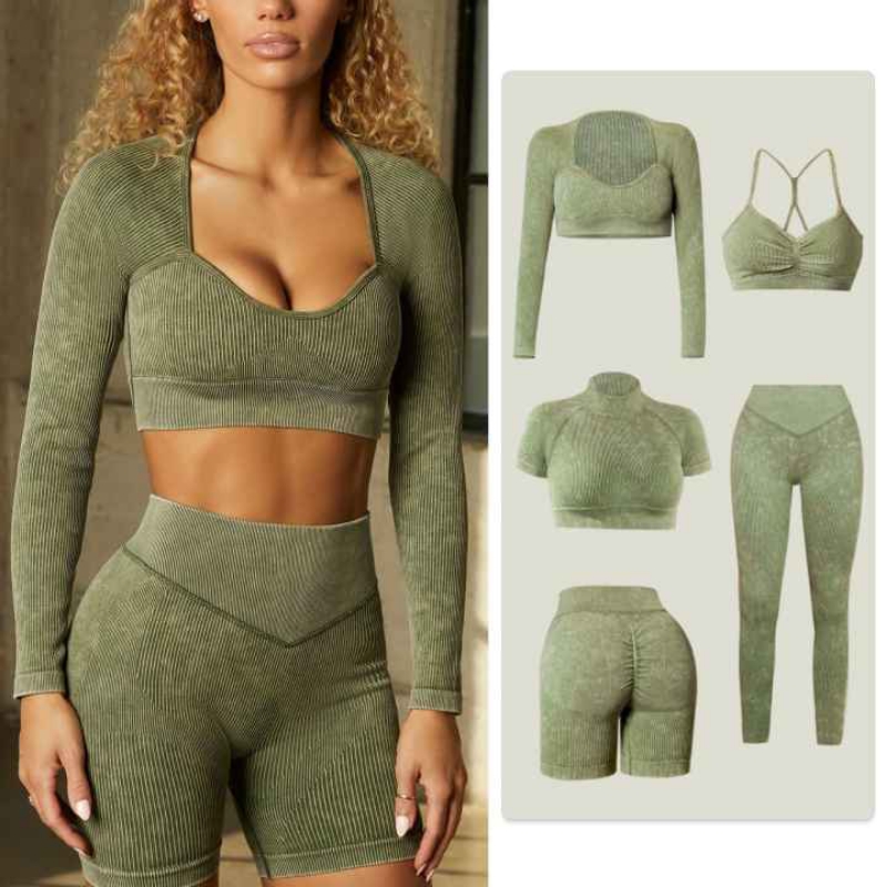 5 PCS gym wear