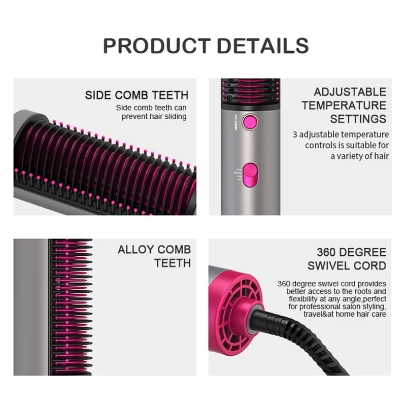 Hair Dryer Brush 3 in 1