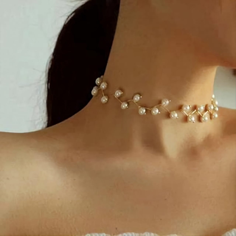 Shangril Pearl Choker